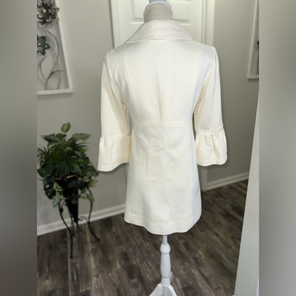 INC International Concepts Women’s Ivory Overcoat Coat Dress Size S - Picture 3 of 7